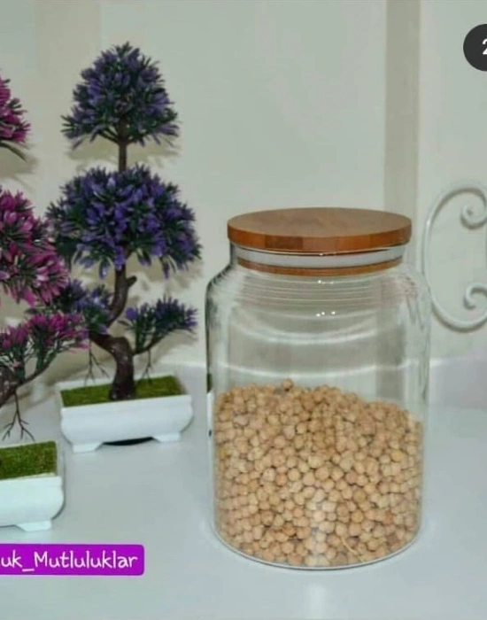 BORASİLİKAT VAKUMLU ERZAK KAVANOZU