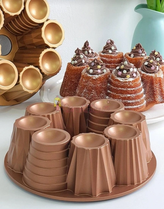 BORULU 8 DILIMLI KEK KALIBI