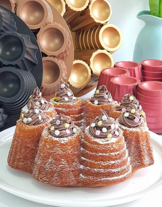 BORULU 8 DILIMLI KEK KALIBI