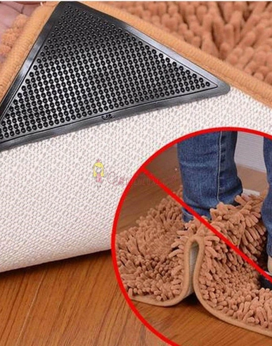 Buffer 4 Adet Ruggies Halı Kaydırmaz Pedler Halı Kayma Önleyici