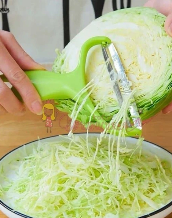 Büyük Boy Meyve Sebze Lahana Patates Soğan Doğrayıcı ve Soyacak Jumbo Paslanmaz