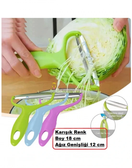 Büyük Boy Meyve Sebze Lahana Patates Soğan Doğrayıcı ve Soyacak Jumbo Paslanmaz