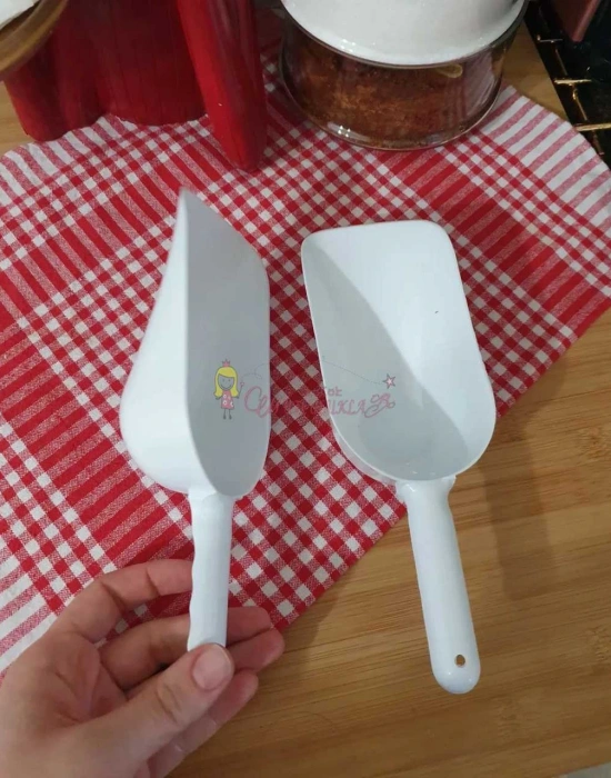 Büyük Erzak Küreği Beyaz