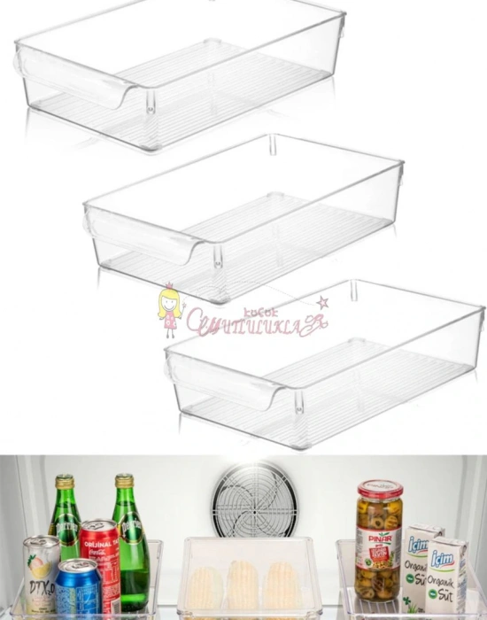 Buzdolabı Organizer Şeffaf