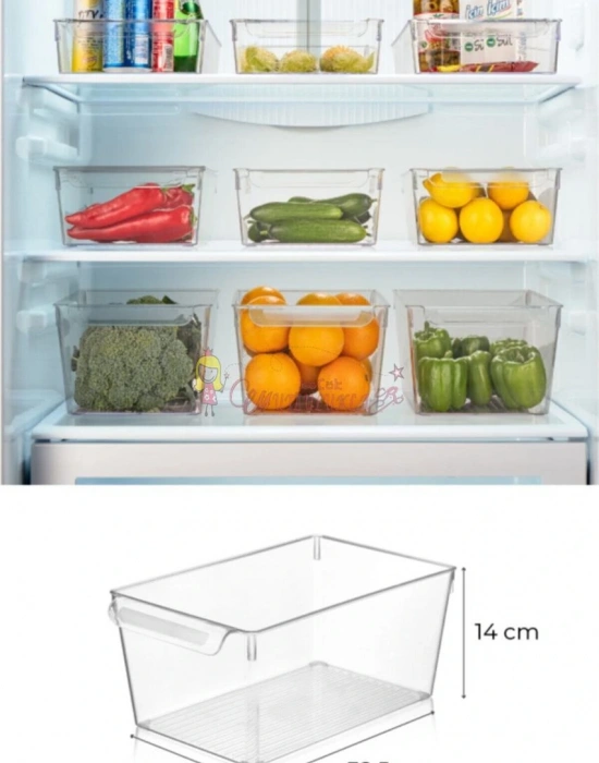 Buzdolabı Organizer Şeffaf
