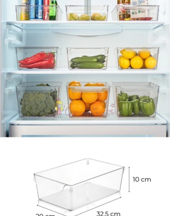 Buzdolabı Organizer Şeffaf