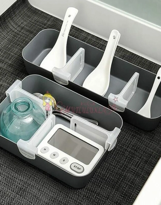 Buzdolabı Raf Ayırıcı Ayarlanabilir Dolap, Çekmece Düzenleyici ( 4 Adet )