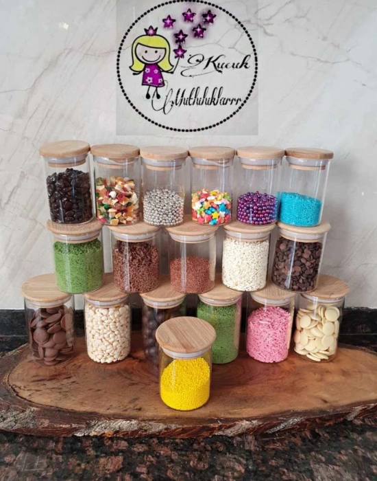 CAM BAMBU KAPAK BAHARATLIK 18 PARÇA SET