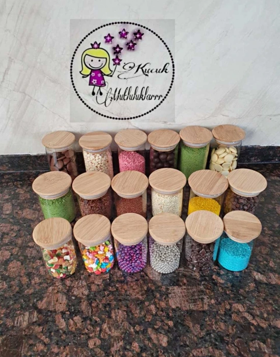 CAM BAMBU KAPAK BAHARATLIK 18 PARÇA SET