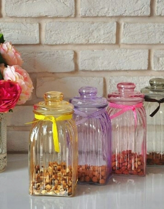 CAM ORTA BOY ERZAK KAVANOZU