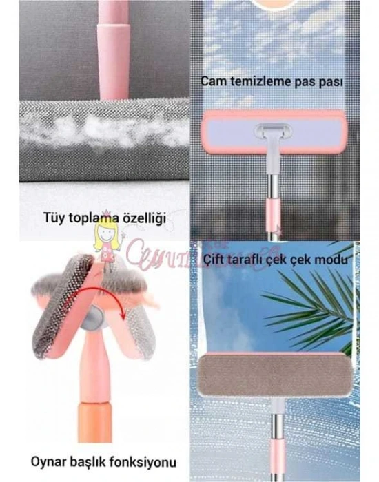 Çekçekli Pencere temizleme fırçası