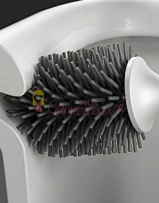 Çekmeceli Silikon wc Fırcası