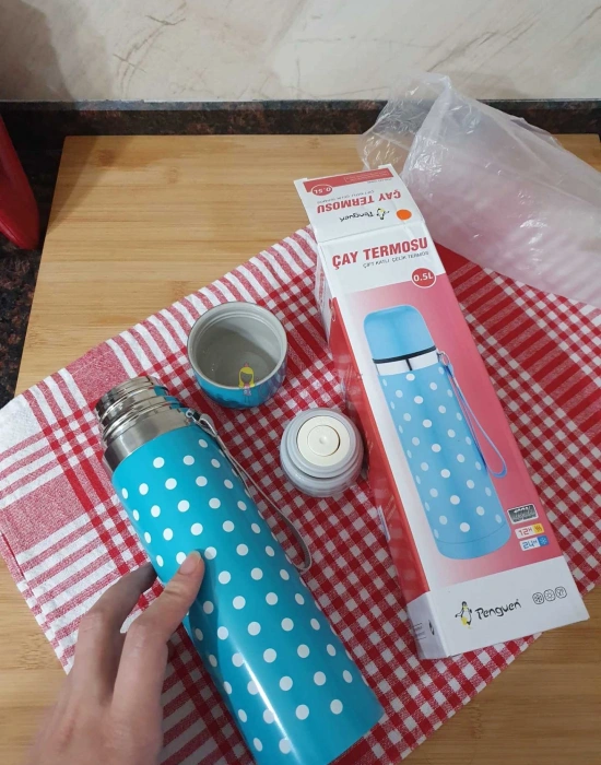 Çelik Çay Su Termos