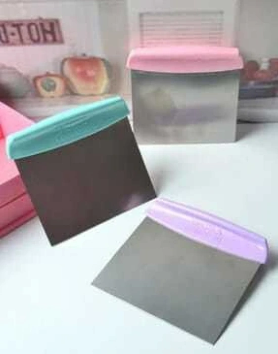 Çelik Spatula Hamur Kesici