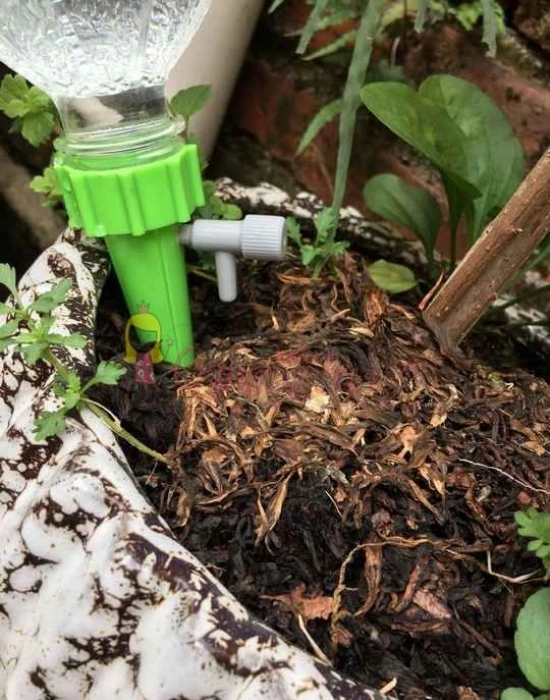 Çiçek Sulama Damlama Sistemi - 4 Adet