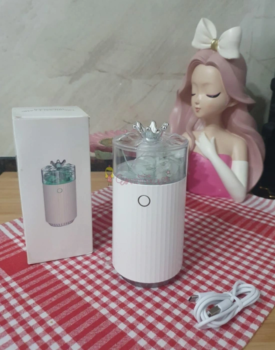 Çicekli ve Taçlı Buhar Makinesi