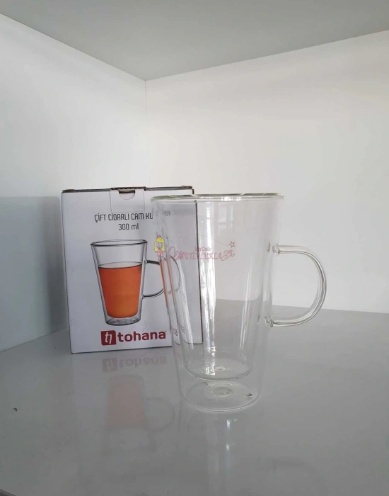 Çift Cidarlı Borasilikat Kupa