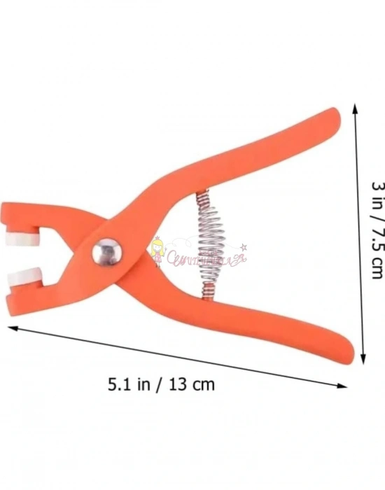 Çıt Çıt Düğme Ve Pensesi 100 Set Çıt Çıt Metal Düğme Yapma Seti