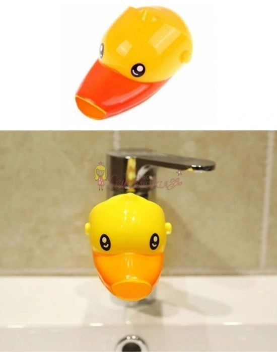 Çocuklar İçin Eğitici ve Güvenli Musluk Uzatıcı Genişletici Başlık Aparatı