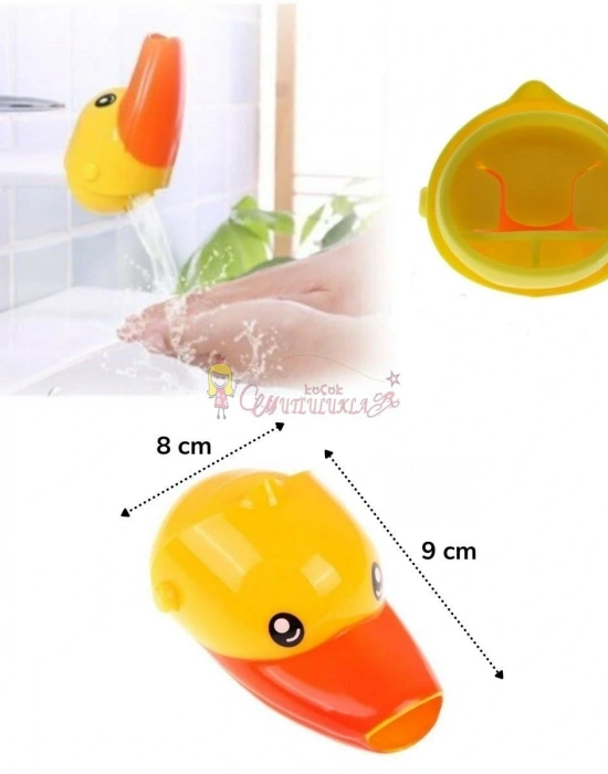 Çocuklar İçin Eğitici ve Güvenli Musluk Uzatıcı Genişletici Başlık Aparatı