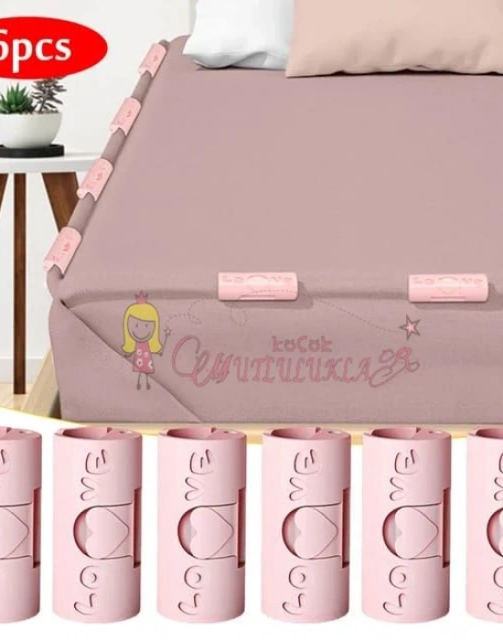 Çok Amaçlı Çarşaf Sabitleme Klipsi 6 Adet