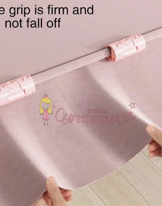 Çok Amaçlı Çarşaf Sabitleme Klipsi 6 Adet