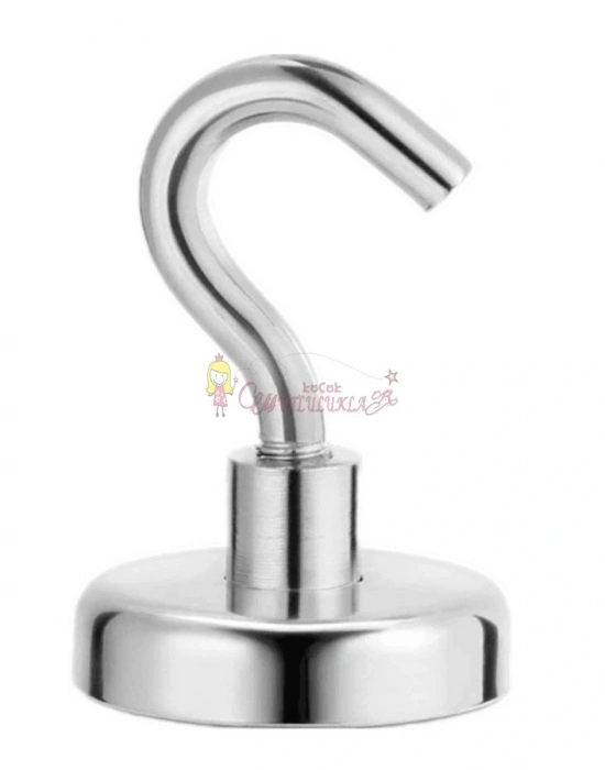 Çok Amaçlı Güçlü Neodyum Mıknatıs Manyetik Kanca Askı 2 Adet