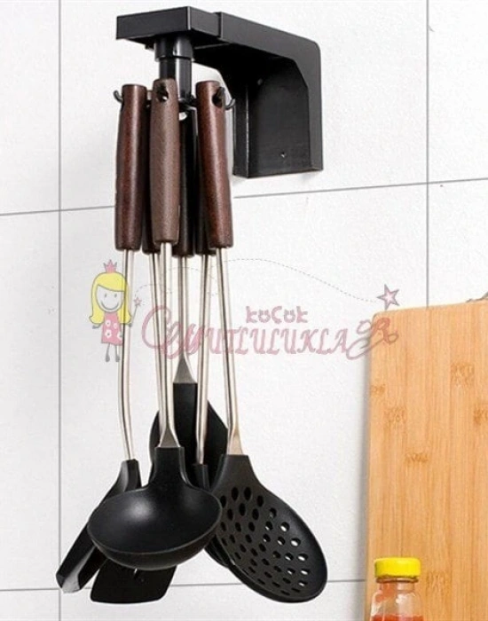 Çok Amaçlı  Mutfak Banyo Takı Duvar Askılık Aparatı
