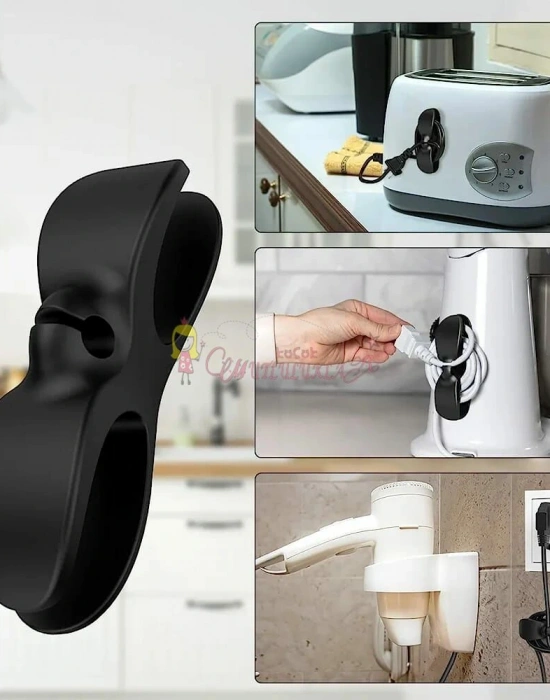 Çok Amaçlı Oval Kablo Sarma Aparatı ( 2 Adet )