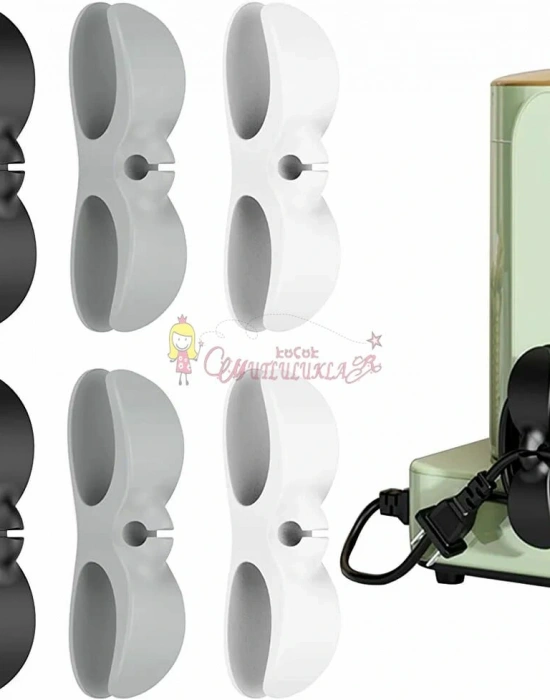 Çok Amaçlı Oval Kablo Sarma Aparatı ( 2 Adet )