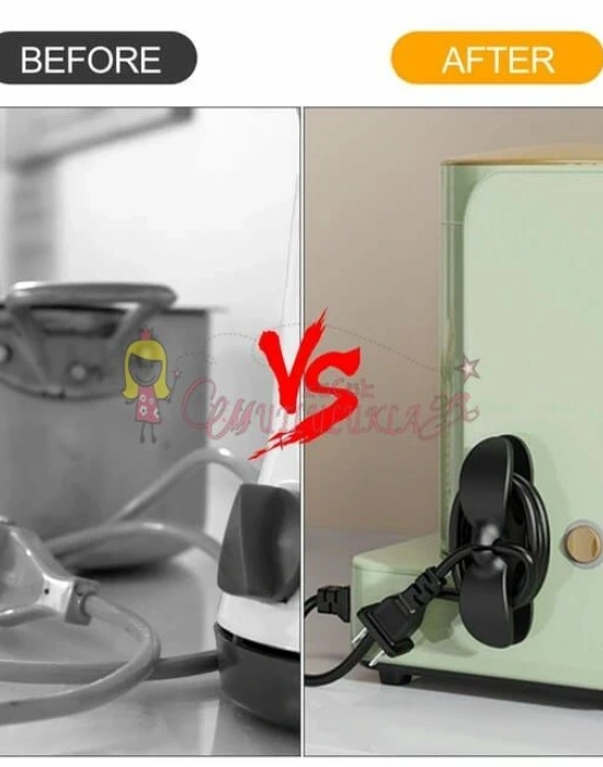 Çok Amaçlı Oval Kablo Sarma Aparatı ( 2 Adet )