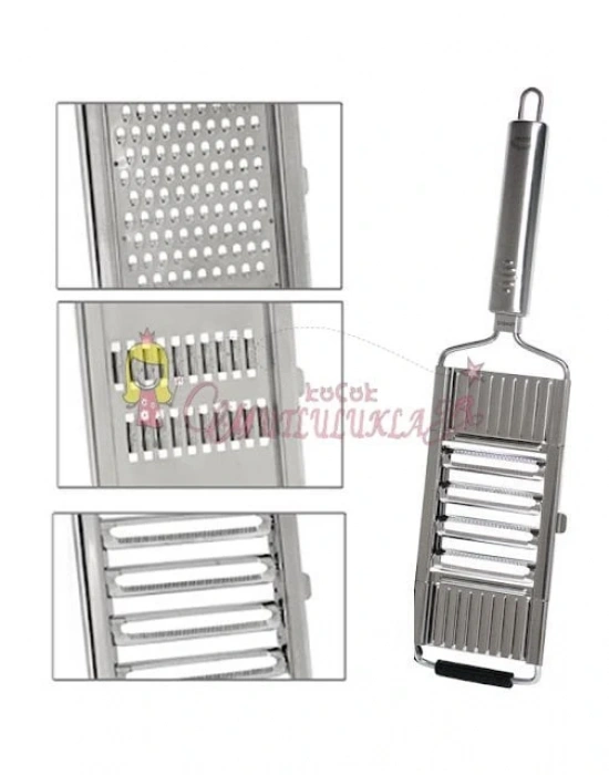 Çoklu Dilimleyici Dograyıcı Rende 3 Parça MANDOLİN