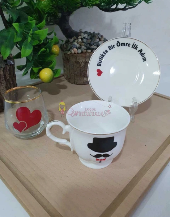 DAMAT KAHVE FİNCANI ÖZEL KUTULU 3 PARÇA