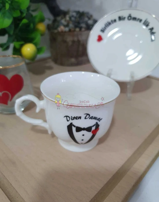 DAMAT KAHVE FİNCANI ÖZEL KUTULU 3 PARÇA