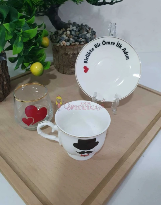DAMAT KAHVE FİNCANI ÖZEL KUTULU 3 PARÇA
