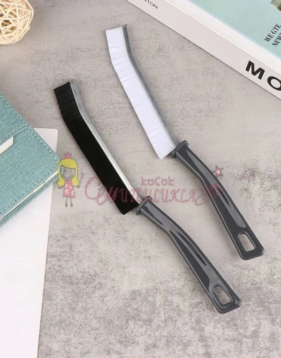 Dar Alan Çok Amaçlı İnce Temizlik Fırçası - Derz Arası Banyo Mutfak Lavabo Detay Temizleme Fırçası