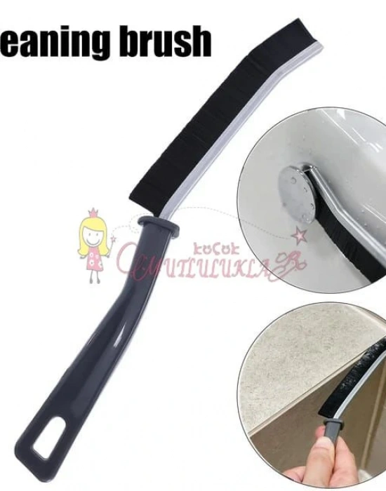 Dar Alan Çok Amaçlı İnce Temizlik Fırçası - Derz Arası Banyo Mutfak Lavabo Detay Temizleme Fırçası