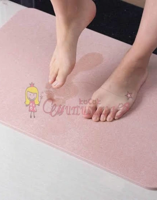 Diatom Paspas Sihirli Su Emici Duşakabin Önü Paspas