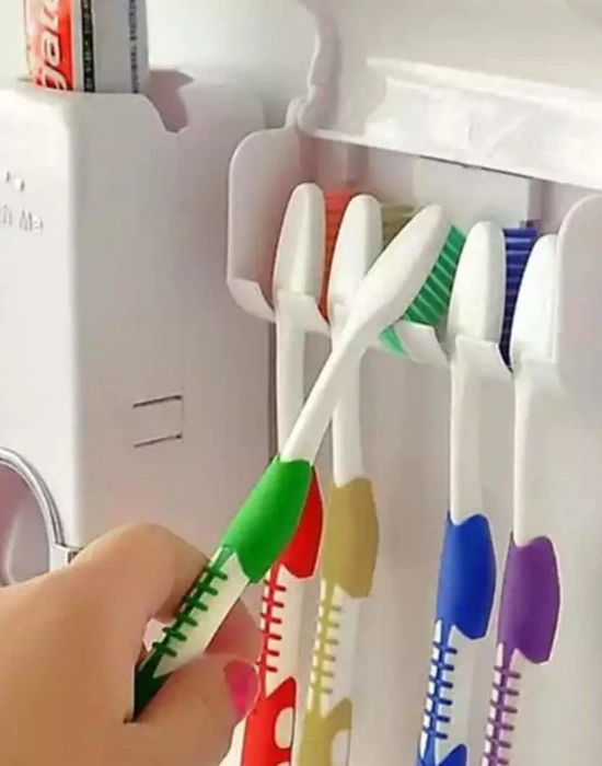 DİŞ MACUN SIKACAĞI VE 5Lİ FIRÇA TUTUCU