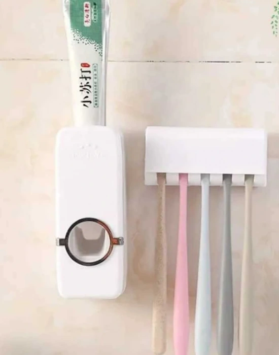 DİŞ MACUN SIKACAĞI VE 5Lİ FIRÇA TUTUCU