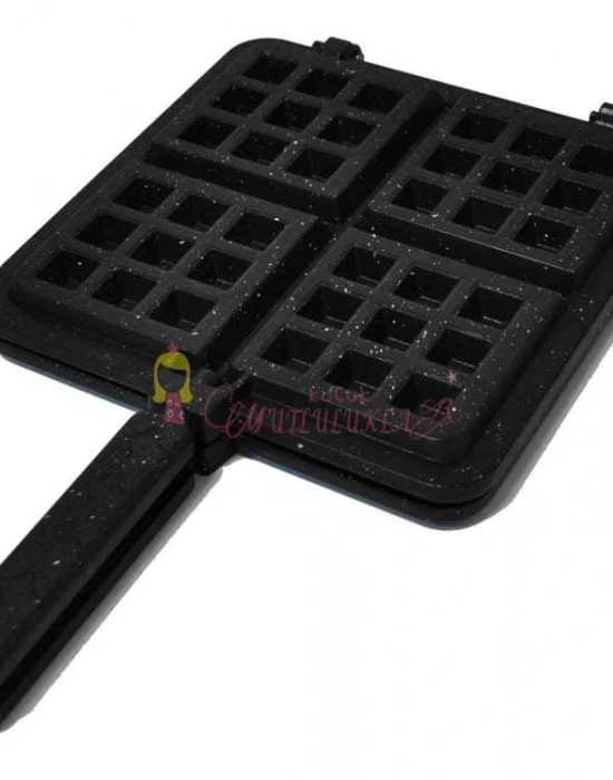Döküm Kare Waffle Tava 