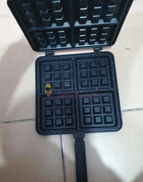 Döküm Kare Waffle Tava 