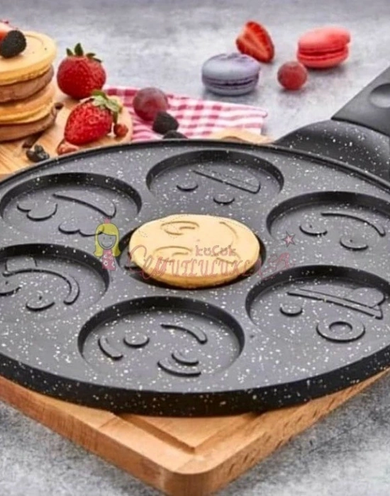 DÖKÜM YENİ YÜZ EMOJİLİ PANKEK TAVASI