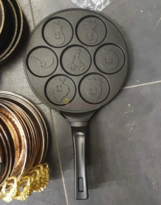 DÖKÜM YENİ YÜZ EMOJİLİ PANKEK TAVASI