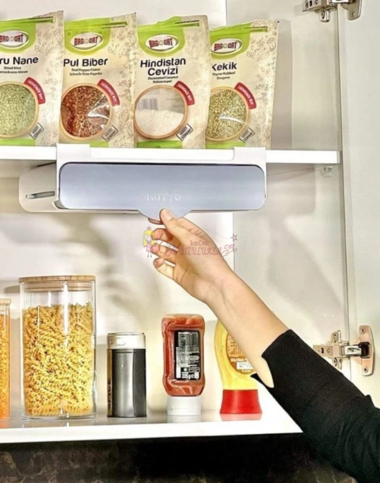 Dolap Içi Düzenleyici Raf Altı Baharatlık 6 Adet Cam Kavanoz