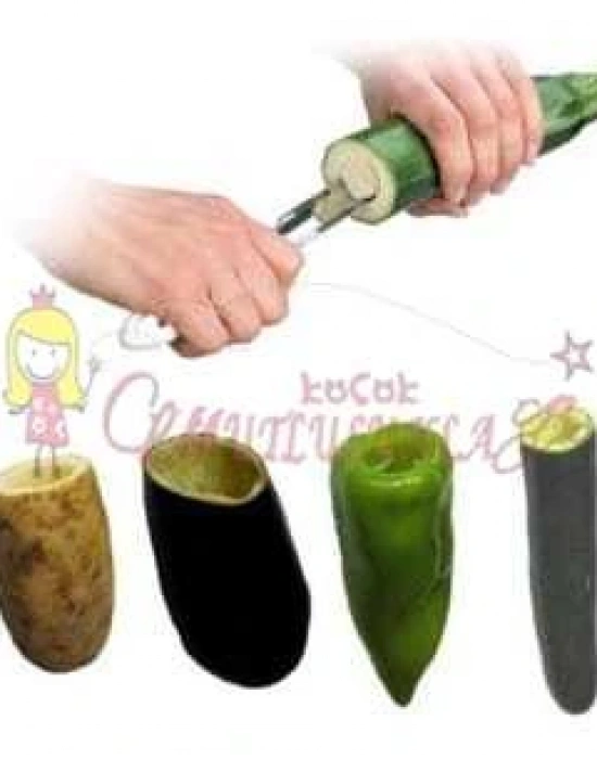 Dolma Kabak Oyacağı, Ahşap Saplı Oyacak