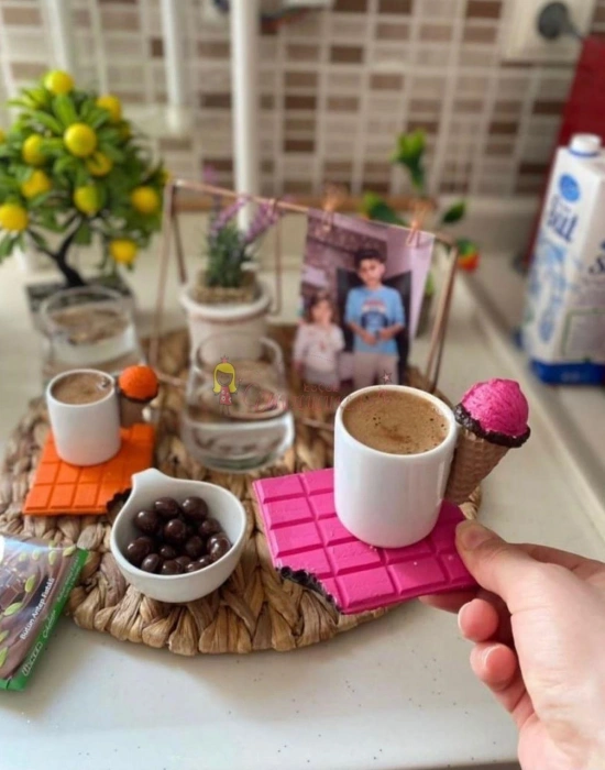 Dondurma model Türk kahve Fincanı