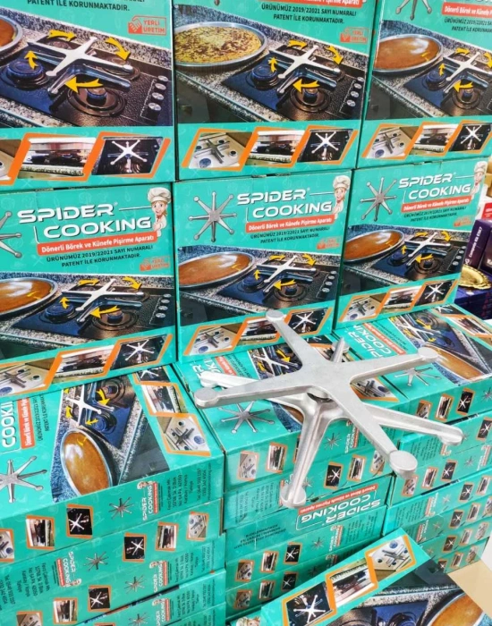 Dönerli Börek Künefe Pişirme Aparatı