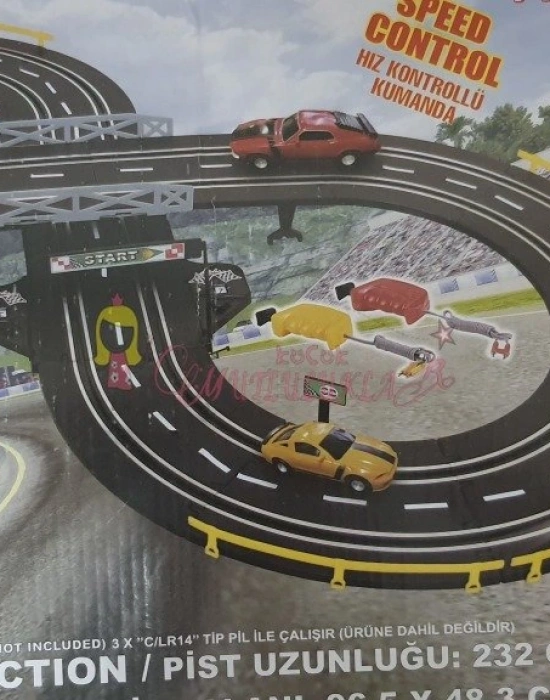 DOUBLE LOOP YARIŞ PİSTİ