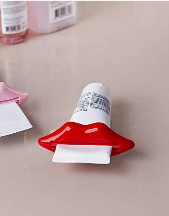 Dudak Şeklinde Diş Macunu Krem Sıkacağı